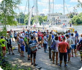 Как одеться на тренировку на парусной яхте